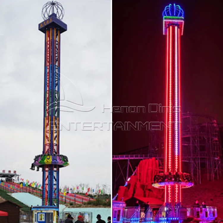 amusement park rides drop tower rides for sale