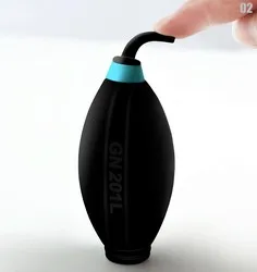 ZQ104 Dust Blower Cleaner Rubber Air Blower Cleaning Tool for Camera Lens Computer Keyboard Gas Blowing Hand Held Cleaning