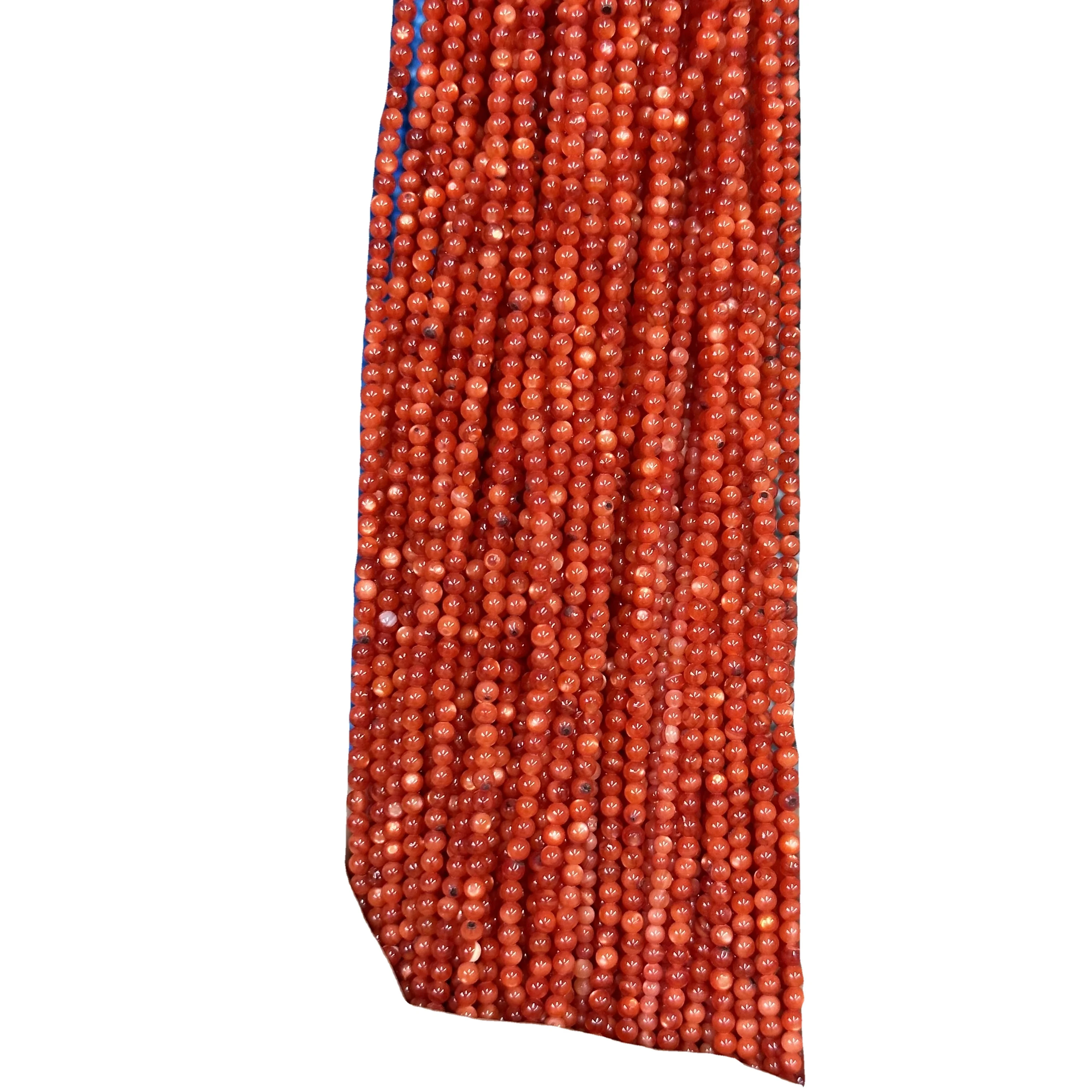 New fresh water shell 2mm beads shell beads loose semi-finished handmade diy earrings bracelet necklace jewelry wholesale