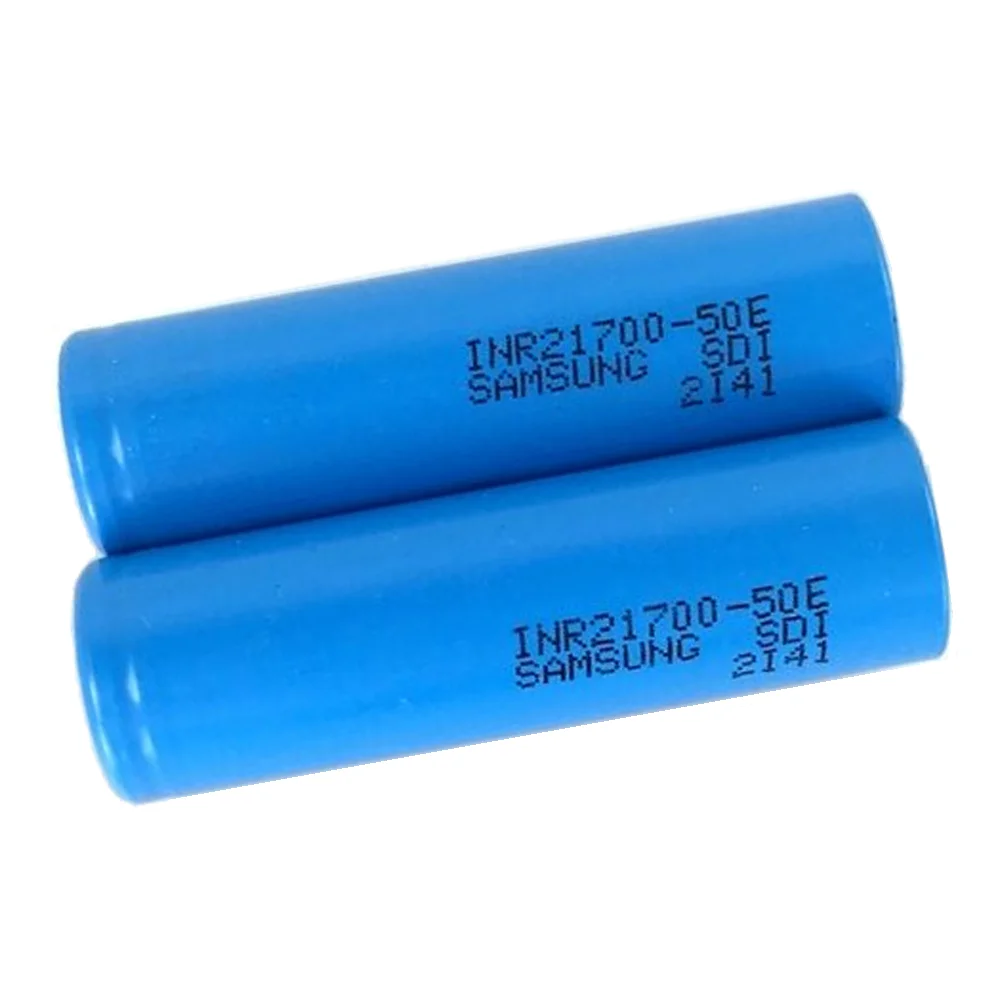 Yigaos rechargeable 21700 50e lithium ion battery inr21700-50e M50 M50LT 5000mah 3.7V 18.5wh for power station