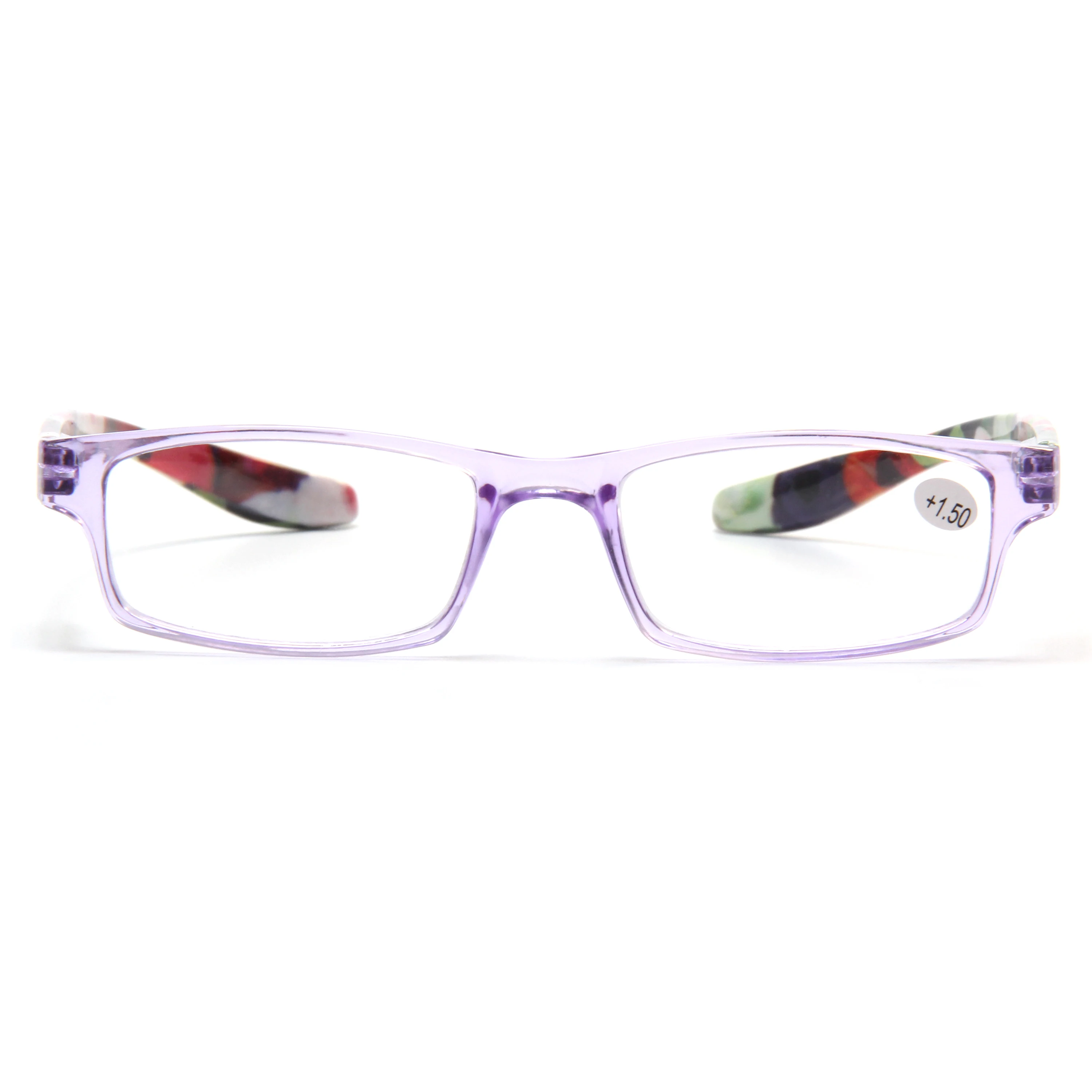 EUGENIA 2022 Fashion Purple Reading Glasses For Women Custom Logo Wholesale Trendy Unisex Reading glasses With Neck