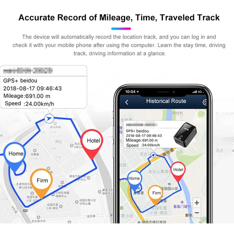 LBS Mini Детский Gps-трекер GF09 ожерелье Gps-локатор чип трекер Gps