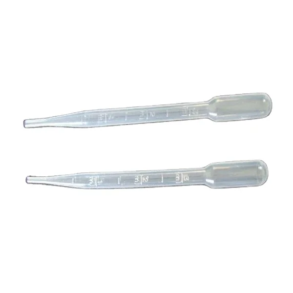 Disposable pipette 3ml pipette Medical laboratory 3ml disposable plastic transfer Pasteur pipette