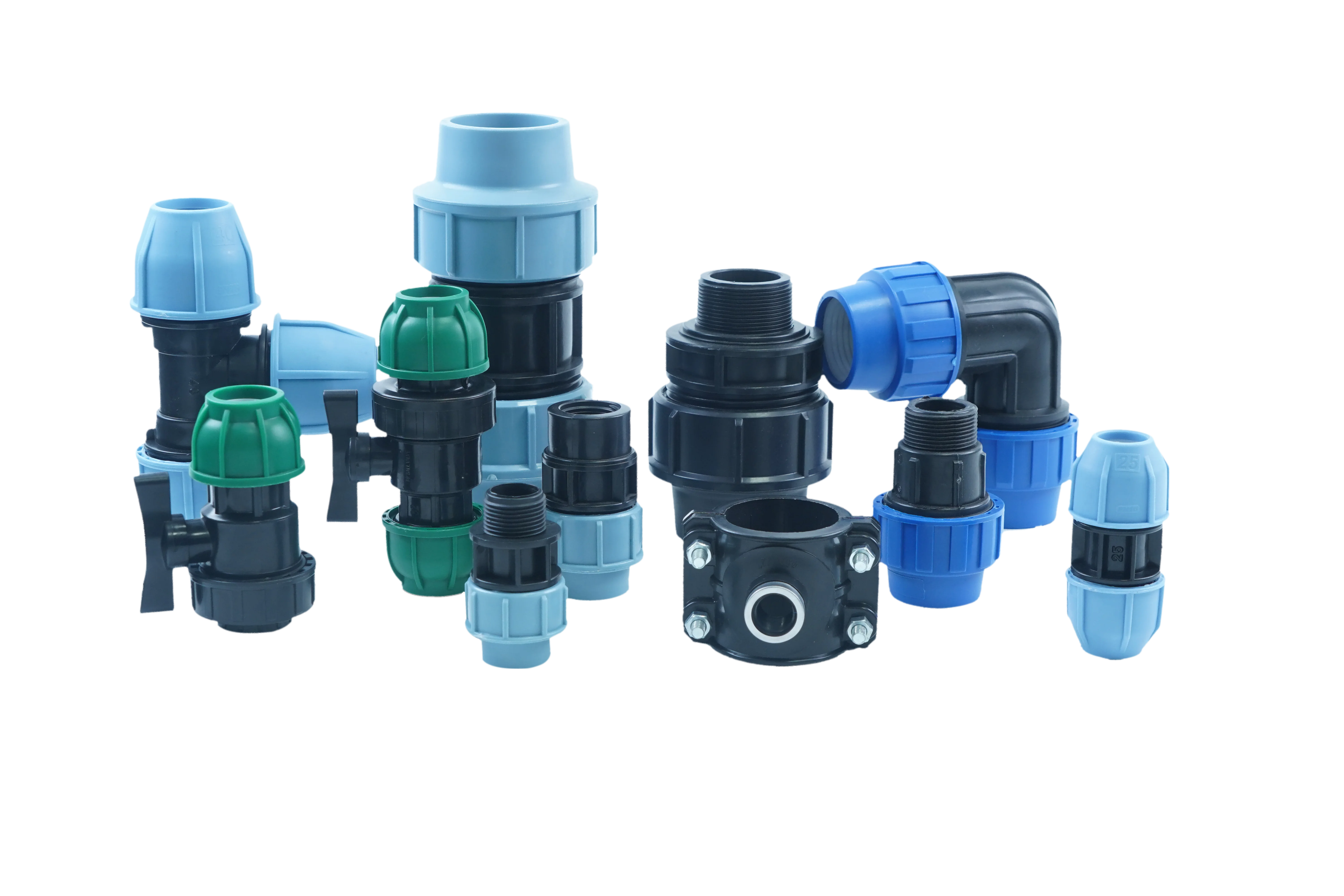 [SWD0131] High-Quality Blue PN10 Reducing Coupling PP Compression Fittings-for irrigation