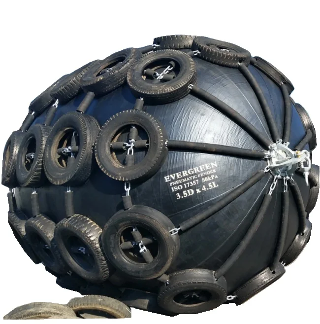 CCS BV Certificates Inflatable Marine Pneumatic Rubber Fender