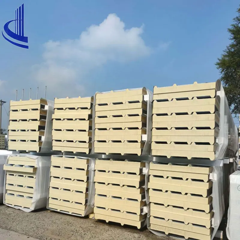 Factory price PU PIR sandwich panels roof wall Fireproof water resistance sandwich board for warehouse sales price