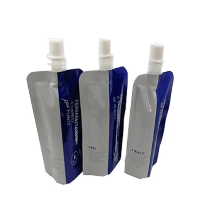 Пластиковый пакет для напитков с носиком для шоколадного фондю