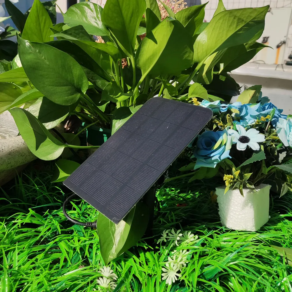 Outdoor Pool Rockery Fountain Waterscape Water Pumpsolar 5V 2.5W Ground Plug Solar Fountain Solar DC Water Pump