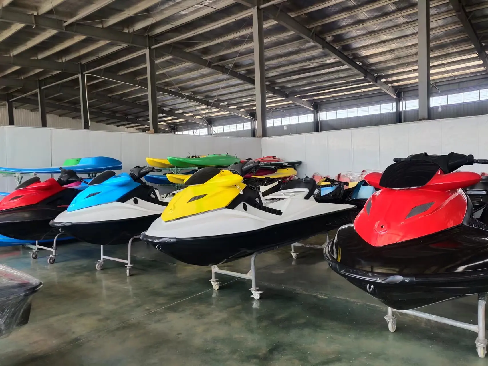 China Offers Cheap Private Sailor 1400cc Jet Ski Fiberglass Personal Water Boat with 4 Stroke Engine Motorboat for Sale