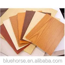 HPL with wood grain/solid color/nature marble stone veneer for hpl laminate