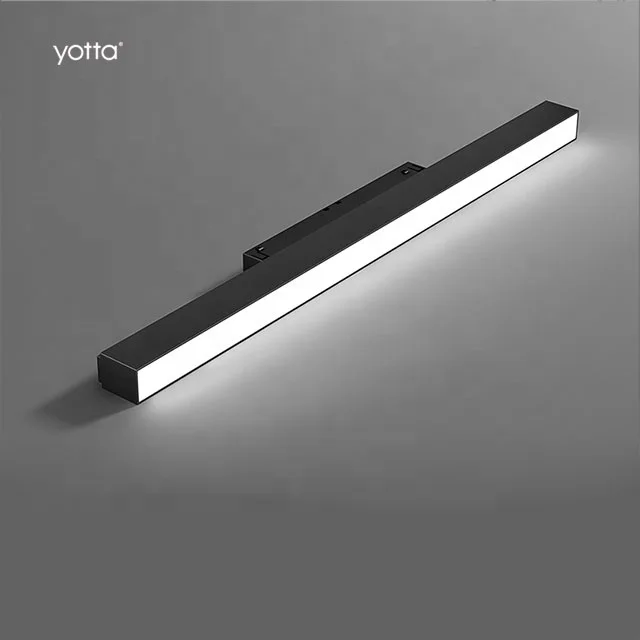 60cm Indoor Rail Lighting magnetic track light system DC48V Magnetic Flood led linear track light