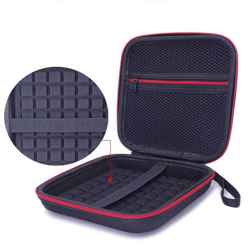 Wireless Mobile Hard Disk Bag External Laptop DVD Drive EVA Bag Shockproof Protective Cover Mobile Burner Hard Case Storage Bag
