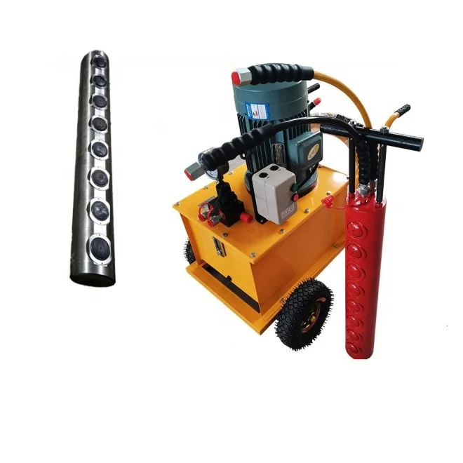Customized 90-180mm Hydraulic Stone Splitting Rod Piston Rock Splitter Price