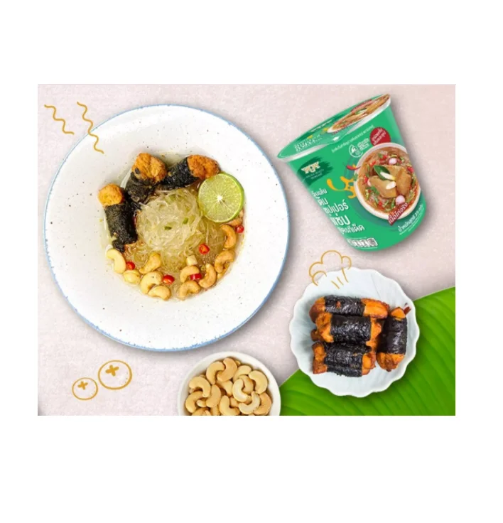 Best Seller Super Spicy Soup Flavor Double Dragon Ready Brand 39g From Thailand