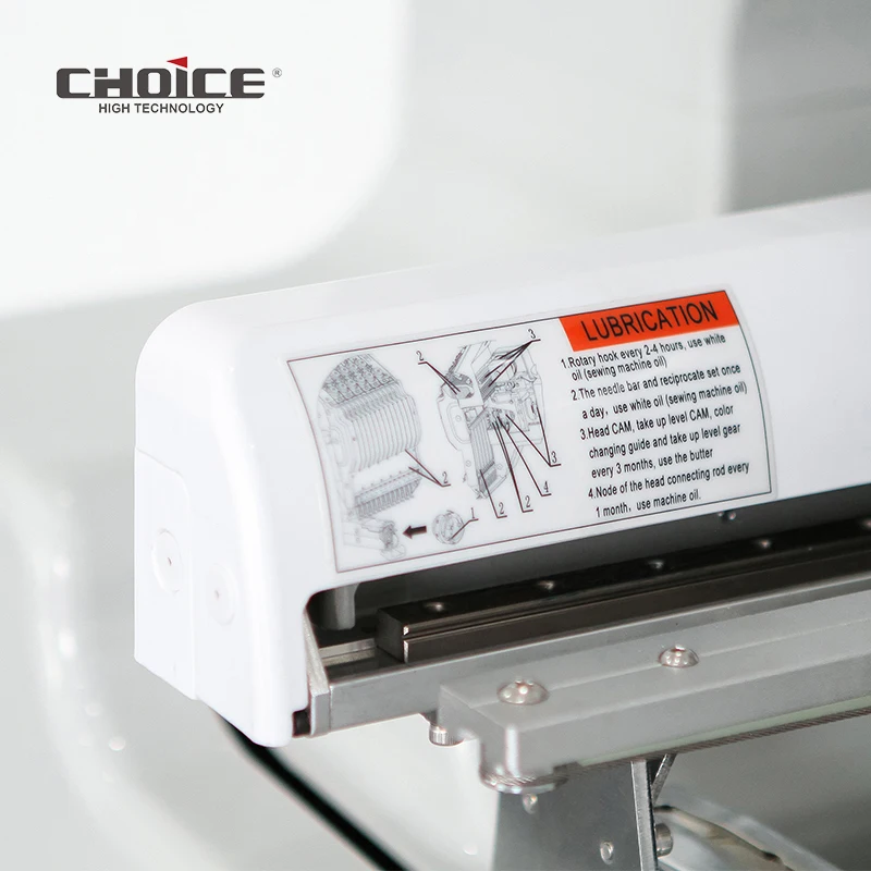 GC1201S Single head 12 Needles Computerized Embroidery machine Hat Embroidery Use FOR Home