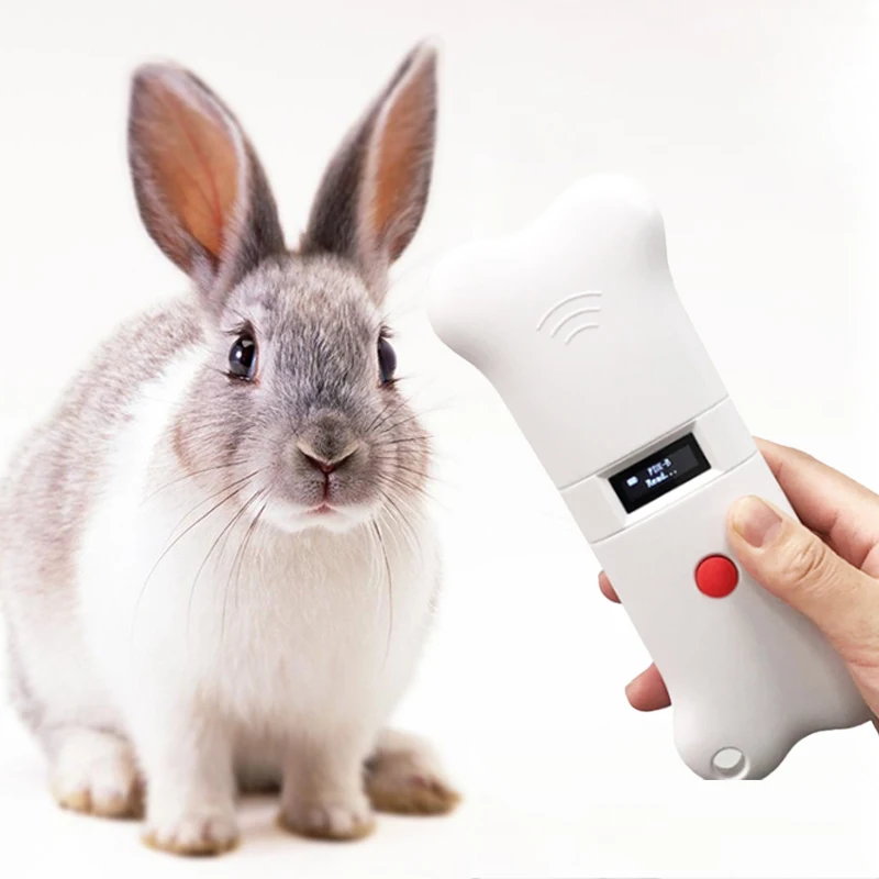 134.2KHZ Animal Chip Reader Pet Microchip Scanners EM4305 Chip reader For Animals Microchip Reader