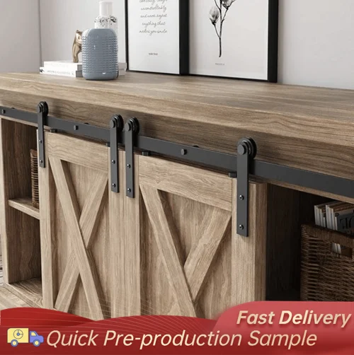 Rustic Hot selling particle board Entertainment console