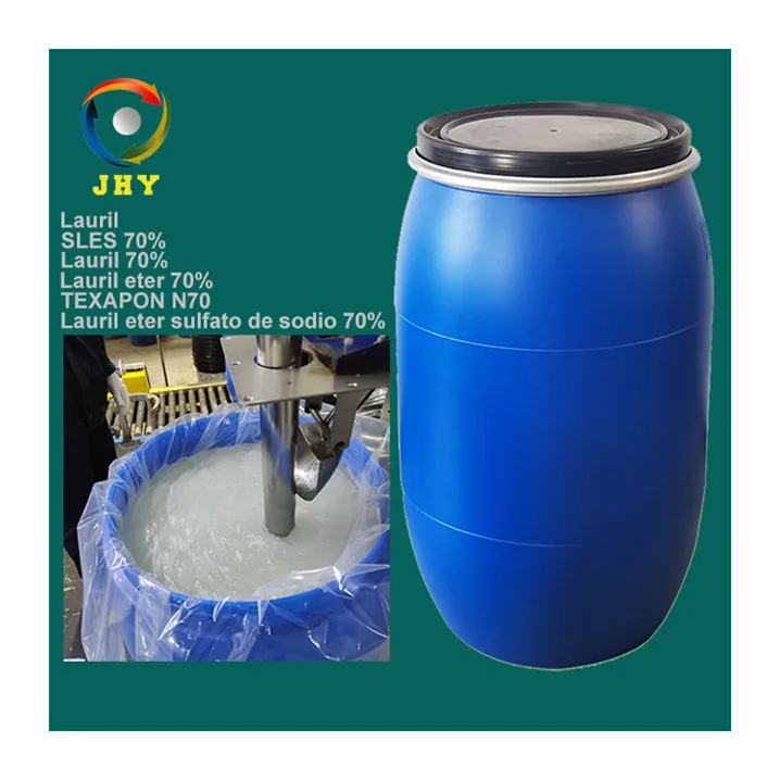 
Quality guarantee TEXAPON N70 Sodium Lauryl Ether Sulfate 70% SLES 