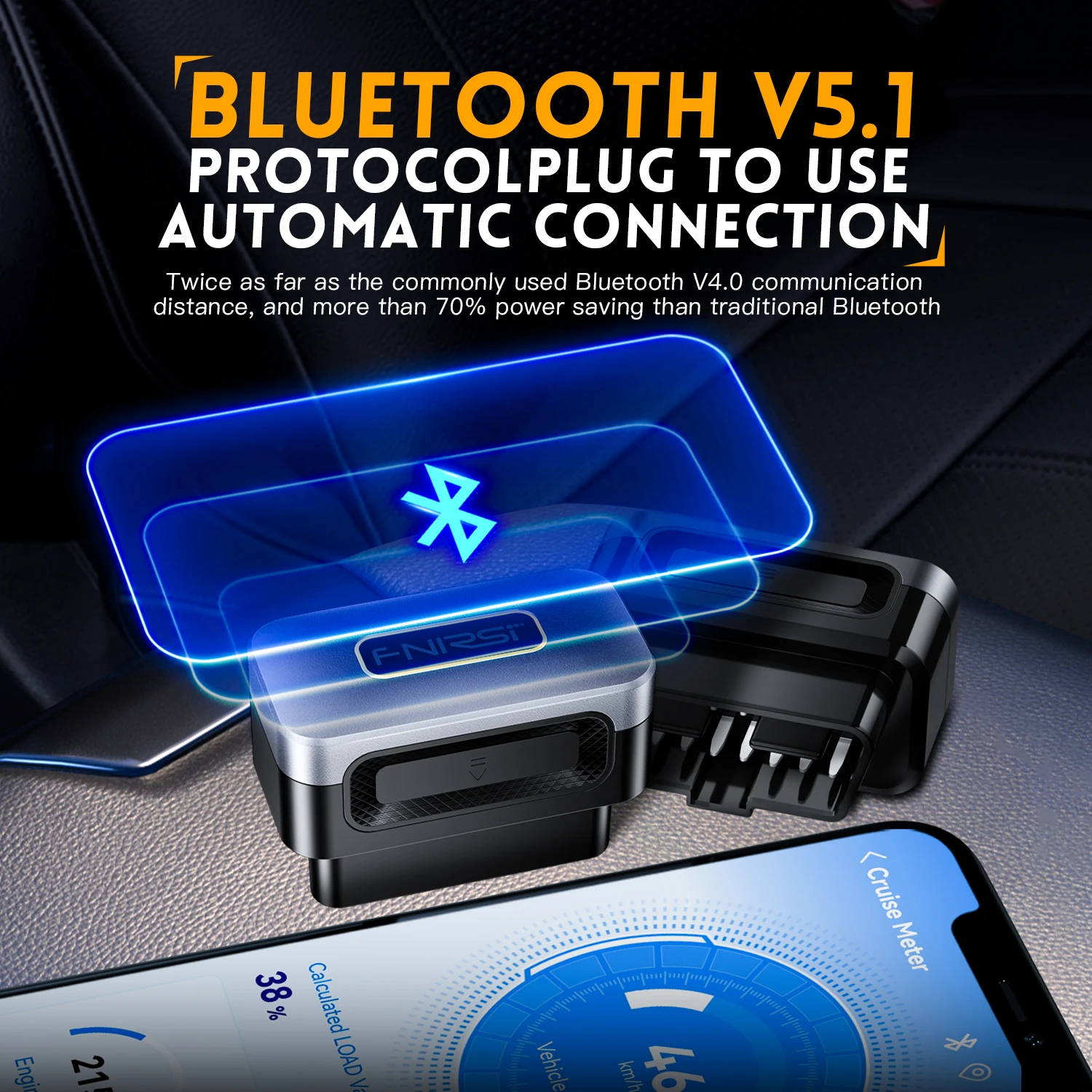 FNIRSI FD10 автомобильный OBD2 сканер считыватель кодов чистая ошибка OBD диагностический инструмент IOS Android BluetoothV5.1 прибор для проверки двигателя автомобиля