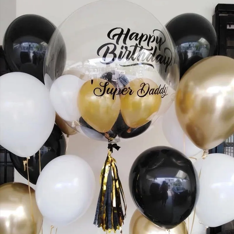Hot Sales DIY Birthday Party Sticker Balloon Bobo Balloon Sticker Decor Balloon Stickers