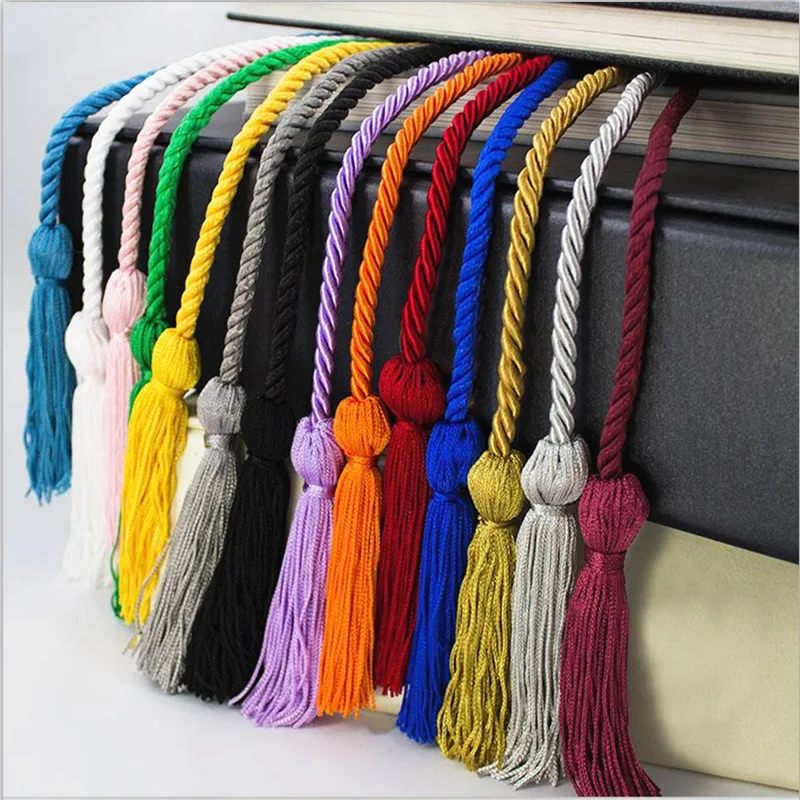 
Factory sell 170cm polyester graduation honor rope doctor tassel hanging 