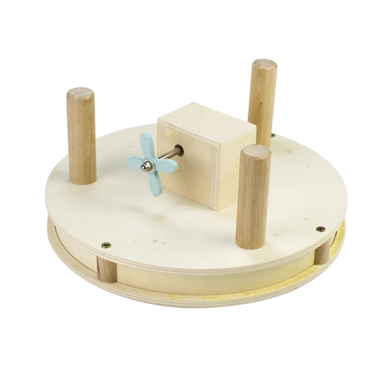 La Doyee Children Music Box Wooden Fishing Game  Toy for Kids