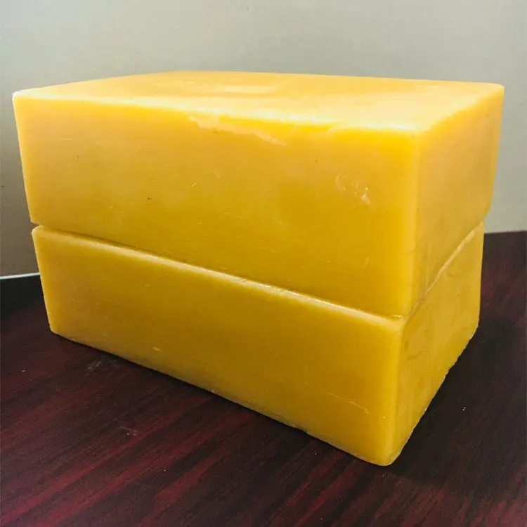 Factory Supply High Quality Pure Beeswax for Cosmetic Candle Yellow Natural Block Bee Wax