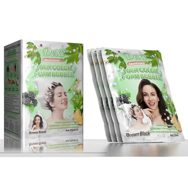 Wholesale Chinese Medicine Best Detangle Black Easy Dyeing Hair Color Shampoos For Grey Hair