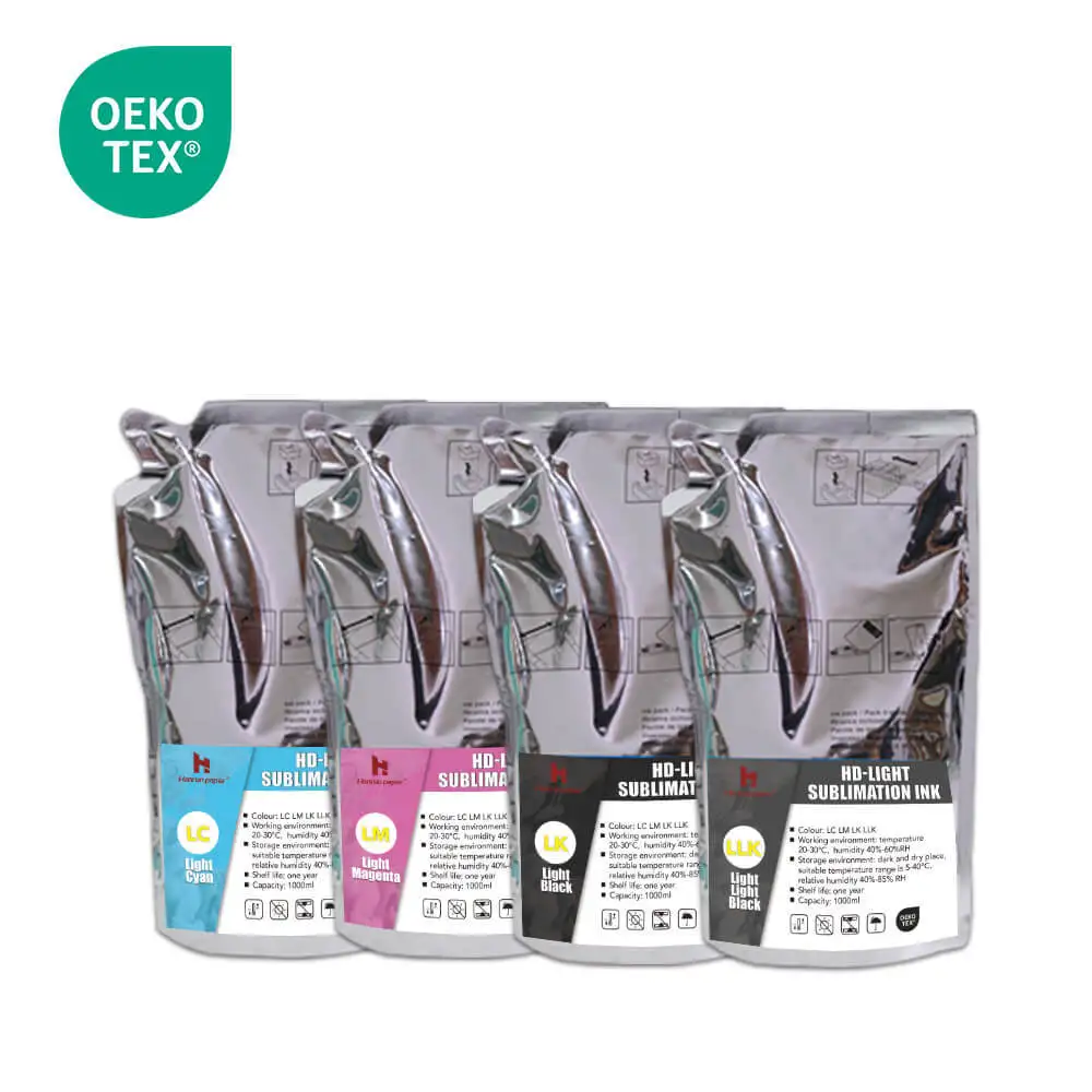 Высокое качество света флуоресцентная сублимационная печать чернил 1000 мл