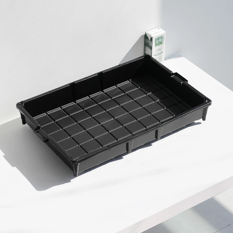 Поднос для цветочного горшка, садовое блюдцо с дренажем, Замачивание семян, горшок для суккулентов, пластиковый цветочный поднос