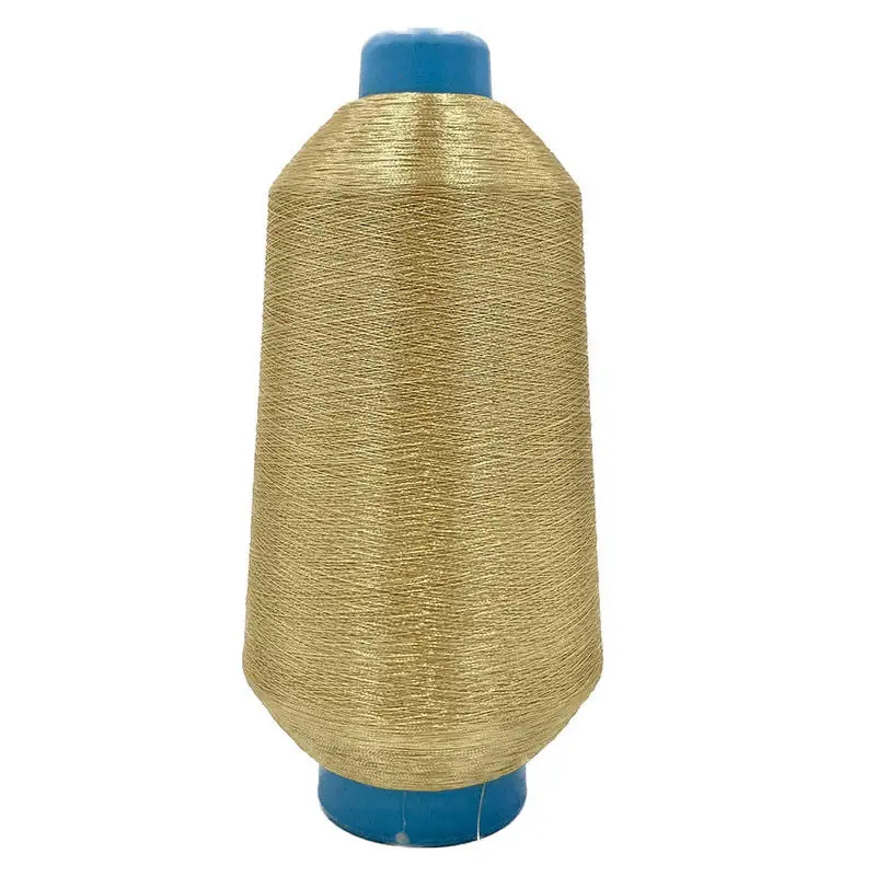 Metallic Yarn  Pure Silver Pure Gold Color MS ST-Type Polyester or rayon  Embroidery Machine Threads China manufacturer supply