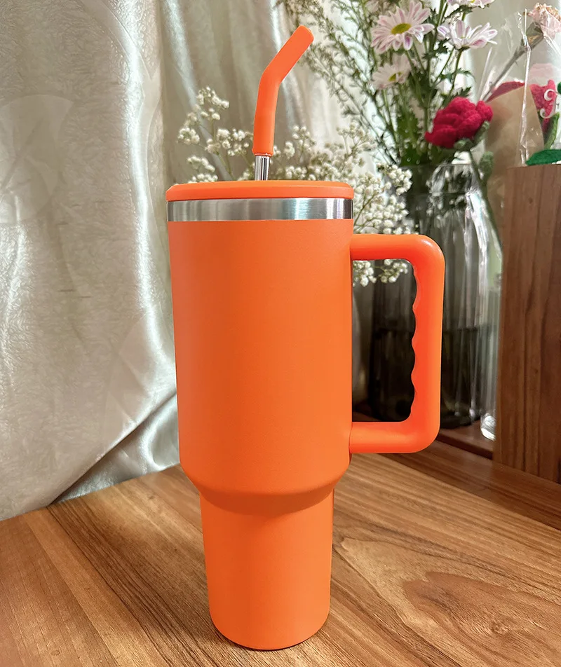 Factory H4.0 40oz 304 tumbler Insulated Reusable Stainless Steel Water Bottle 40oz car mug colorful  Coffee Mug Cup