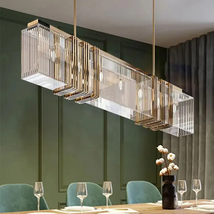 Rustic Bedroom Dining Room Chandeliers Fixtures Lighting Ceiling Gold Led K9 Crystal Luxury Modern Chandeliers Pendant Lights