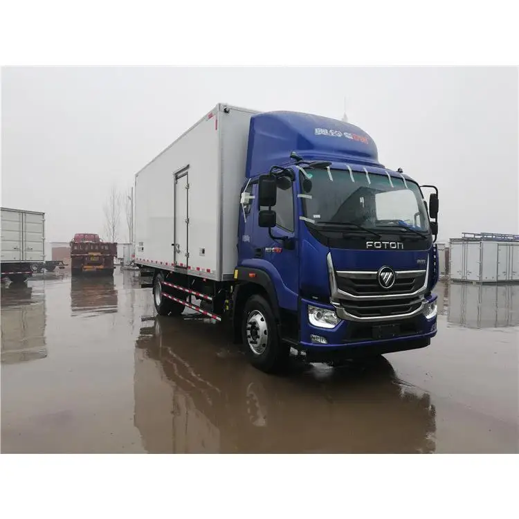 Hot Sale Small Refrigerator Box Truck Freezer Refrigerated Truck For Frozen Food Transport