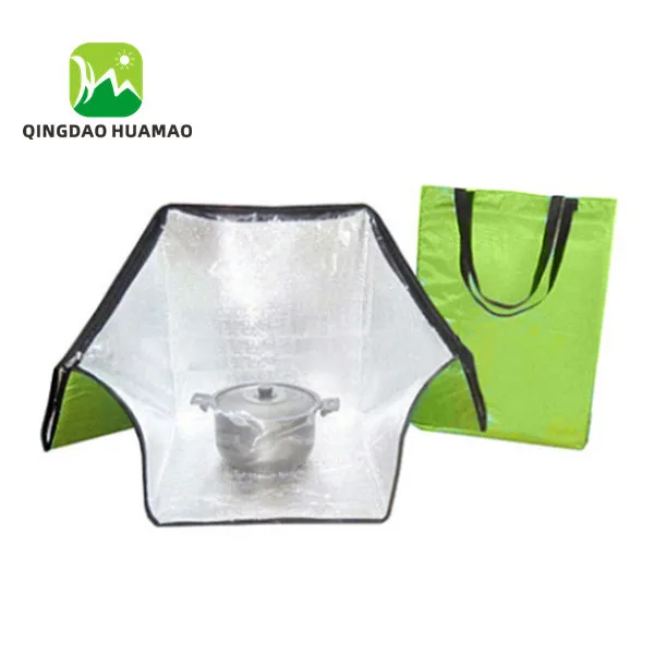 Зеленый портативный солнечная печь сумка плита Защита от Солнца Открытый Отдых Путешествия