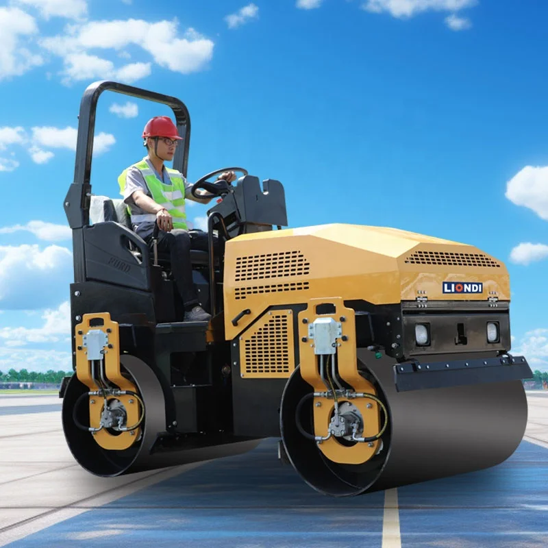 Liondi construction machinery site asphalt roller micro roller DVR-3000