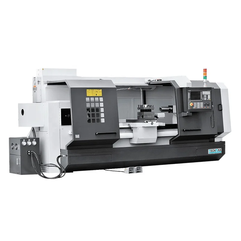 China Easy to operate 2 Axis CNC Lathe CT800 Siemens FANUC Horizontal CNC Lathe Machine Automatic for Metal