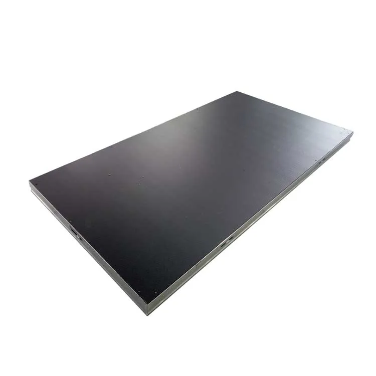 Outdoor and indoor event aluminum stage podium with lighting truss