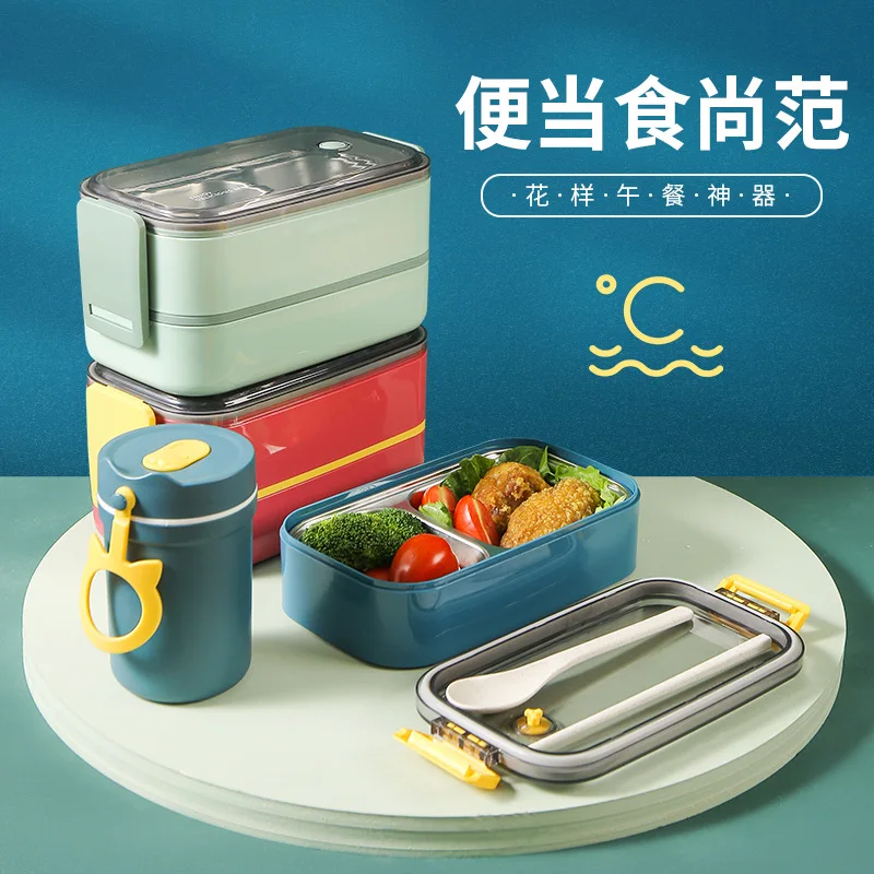 Chinese Plastic Bento Lunch Box Set With Water Bottle Lunch Box insulated stainless steel lunch boxes