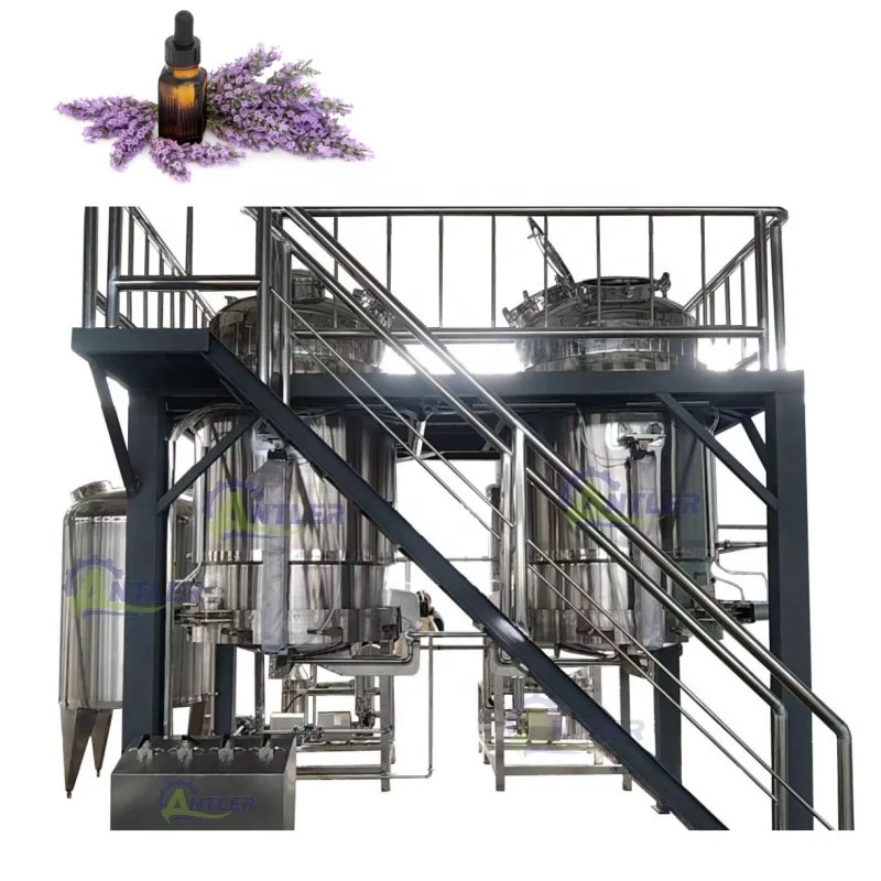 Manufacturer Sale 50L Herb Essential Oil Distiller Steam Distillation Machine