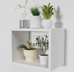 Cube Floating Shelves for Wall Storage Open Square Bookcase  Mounted Bedroom Wall Shelf Organizer Wood Wall Shelf  storage