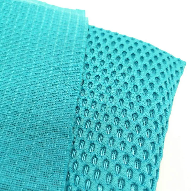 029 3d spacer air mesh fabric with factory price Sandwich spacer 3D air mesh fabric for shoes,office chair