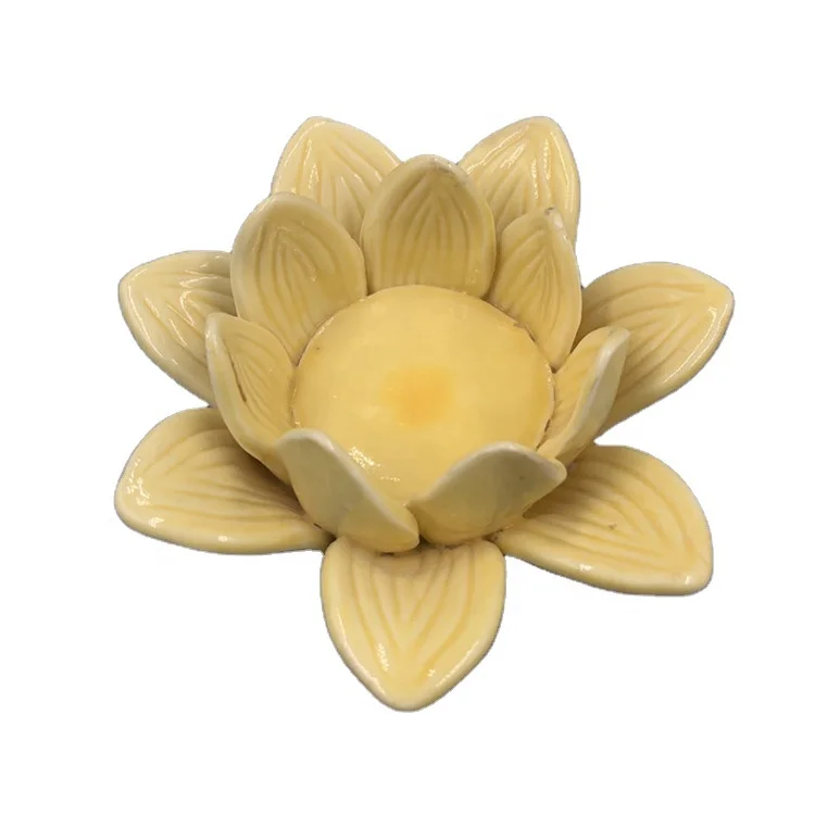 
BUY 2 GET 1 FREE Original New Amazon wedding table produced in Dehua ceramic flower candle 