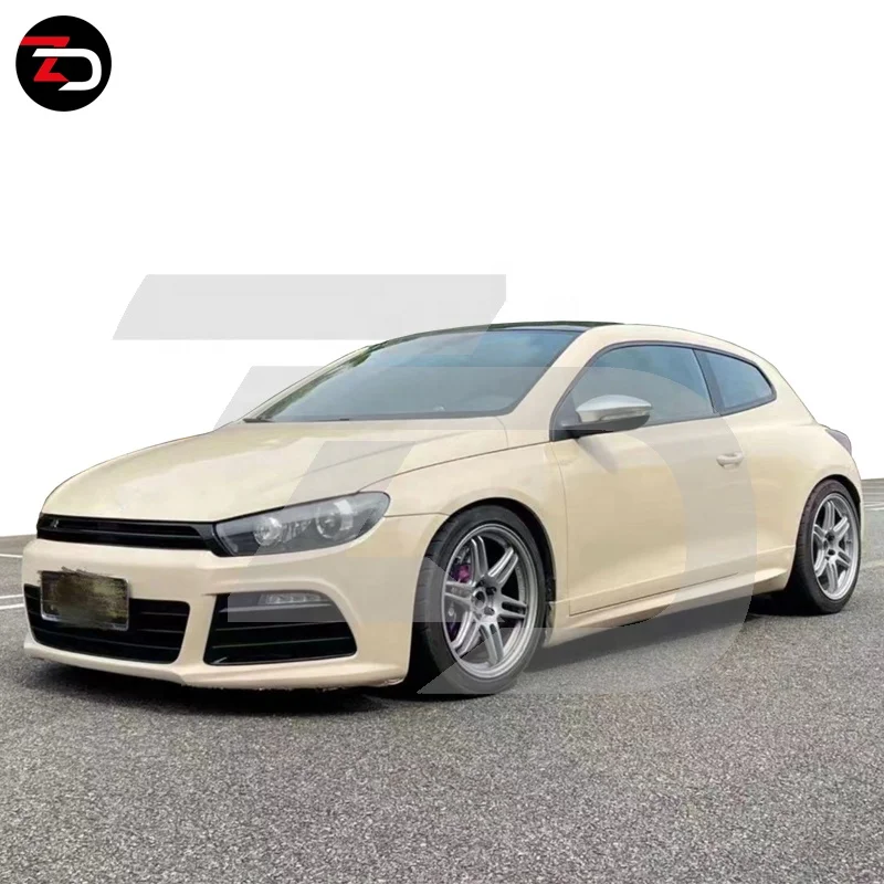Material Body Kit Front Bumper Rear Bumper Side Skirts Best Selling R Style PP High Quality Plastic VW ZD for Scirocco 2008-2014