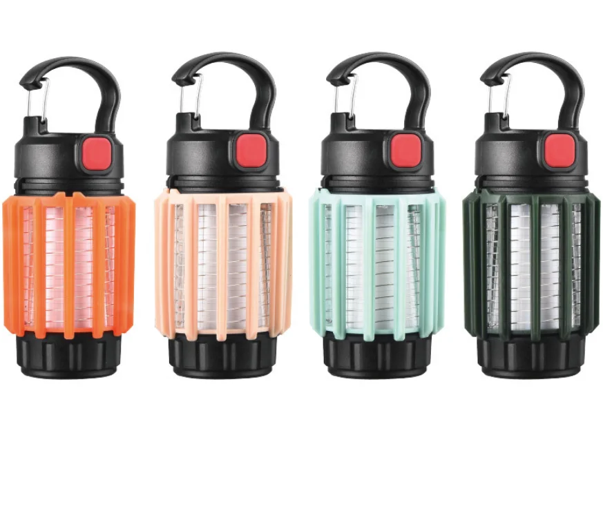 Wholesale Led Mini Camping Lamp With Flashing Warning Type C Charging Camping Tent Lantern Outdoor Emergency Camping Light