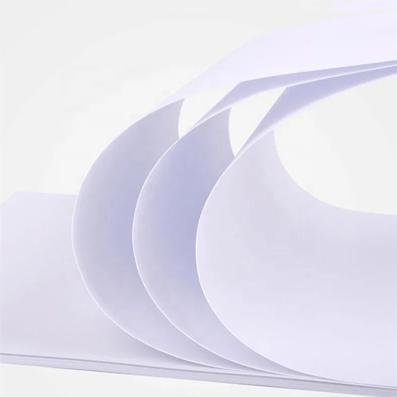 Cheap white copy paper A4 80 gram 75gsm thin A4 copy paper OEM 100% pulp printer paper