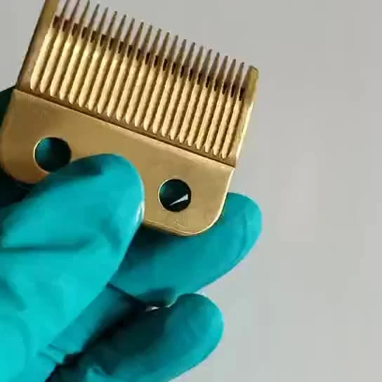 8591 immobilization knife head 440 rolled steel golden blade hair salon hair Trimmer accessories blade