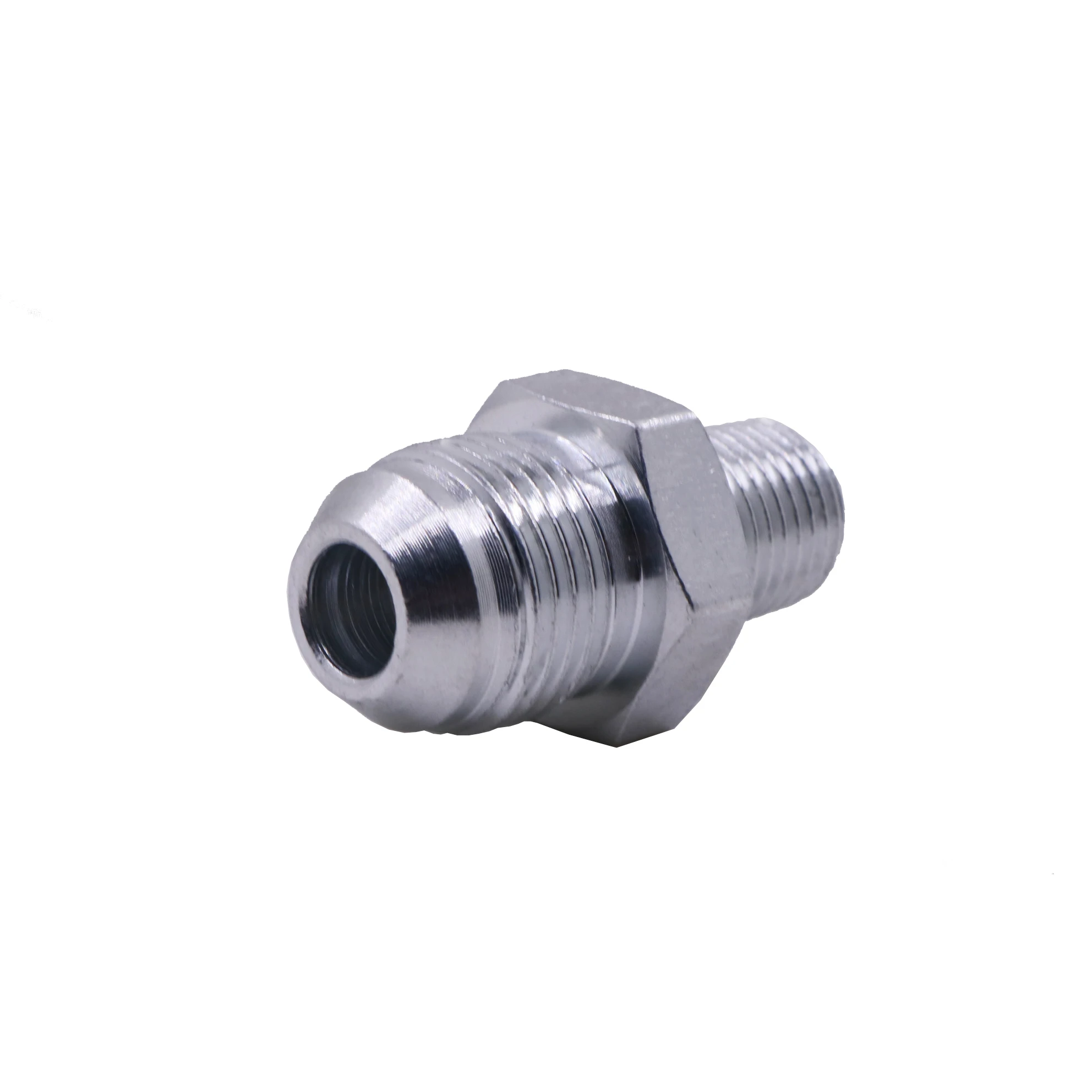NPT and JIC male Concentric Reducer,Hexagonal Adapter Hydraulic Hose Fittings 1JN