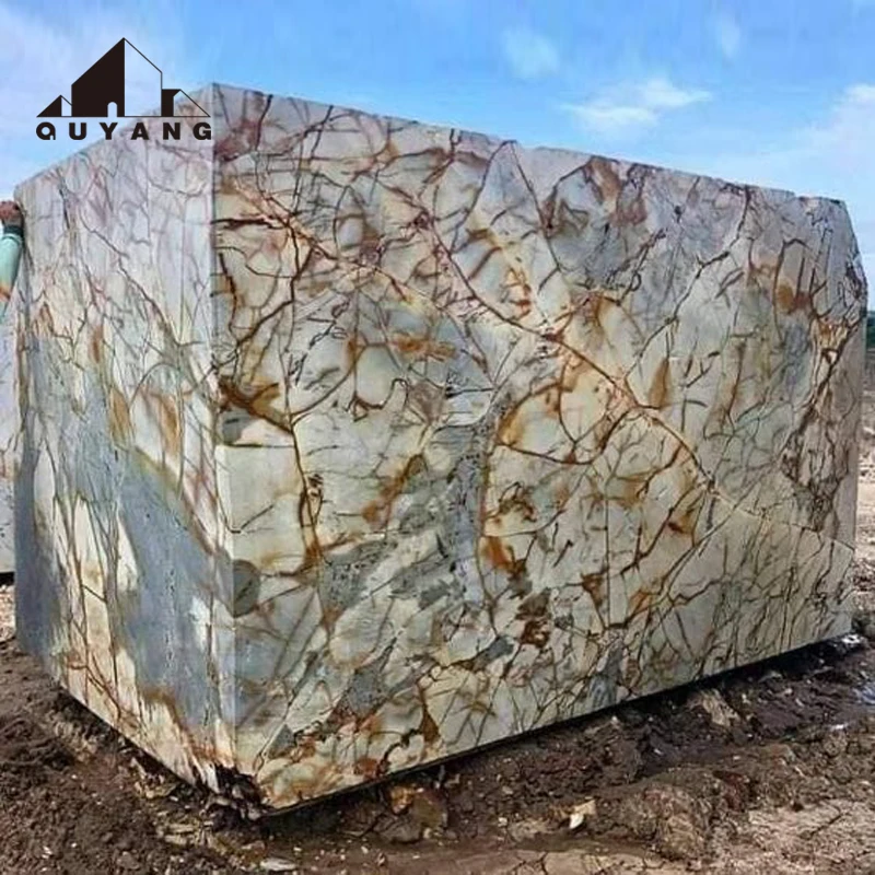 Customize Home Decoration Natural Stone Luxury Countertop Marble Dining Table Onyx Raw Stone Big Slab