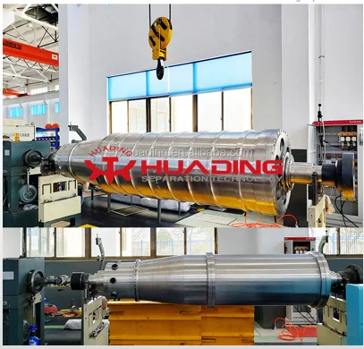 Steel plant supporting coking plant coal tar treatment three-phase decanter centrifuge